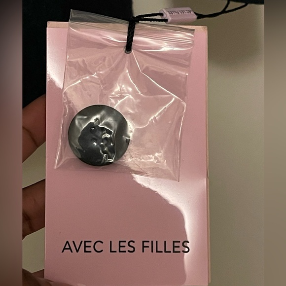 NWT Avec Les Filles Tartan Peacoat - Picture 3 of 5